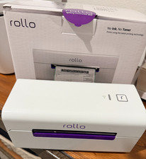 Rollo X1040 Wireless WiFi 4x6 Thermal Label Printer + 500 Labels w/ Box