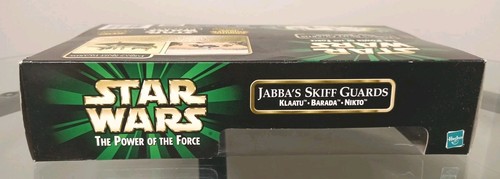1998 Vintage Star Wars POTF Jabba's Skiff Guards Klaatu Brada Nikto Figures 5" - Picture 5 of 6
