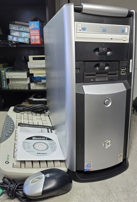 Windows XP Retro Gaming Computer P4 2.26GHz CPU 128MB Nvidia AGP SB Audigy Sound