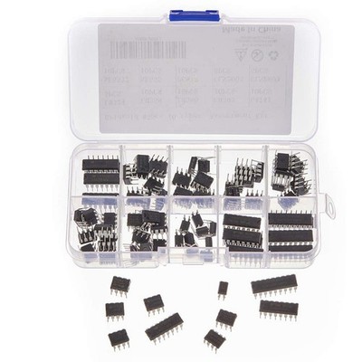 85 Teiliges Set von IC Chips mit Integrierten Chips für Die Schaltungsmontage