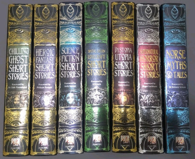Flame Tree Publishing 7 Hardcover Lot Gothic Dark Fantasy Horror Sci-Fi Myths