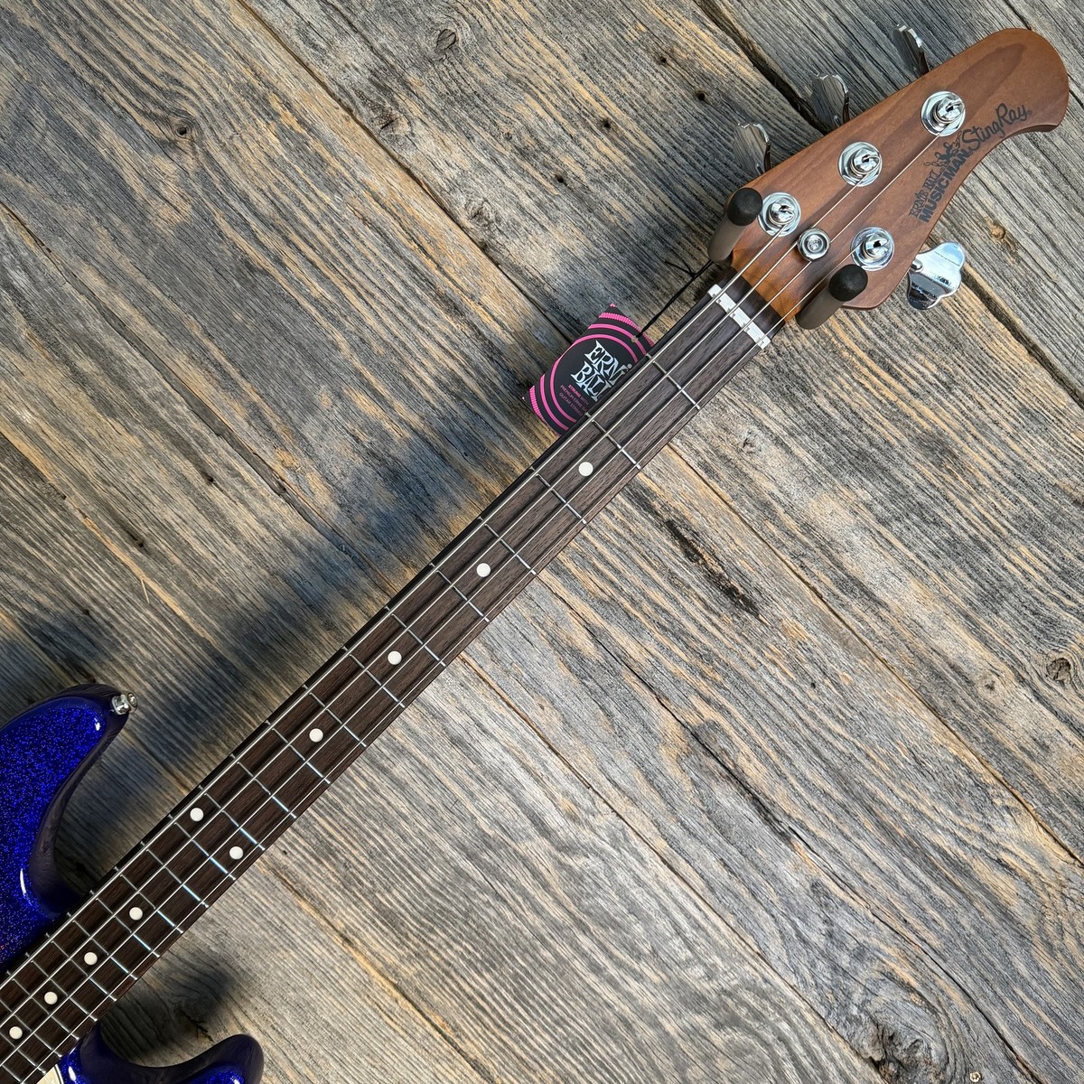Ernie Ball Music Man StingRay Special Bass Guitar - Violet Sparkle