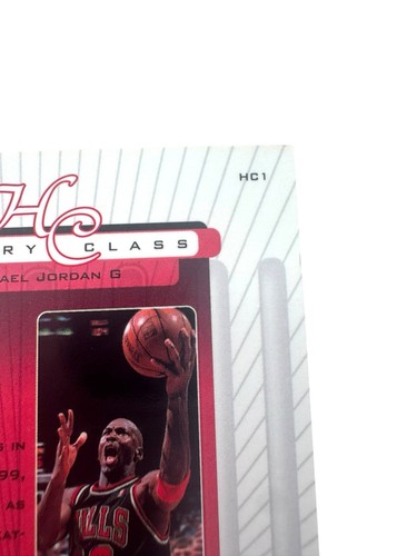 Michael Jordan 1999-00 Upper Deck History Class #HC1 HOLO Insert Chicago Bulls - Picture 8 of 10