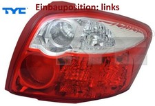 TYC 11-11768-01-2 Heckleuchte links Rücklicht Hecklicht Rückleuchte 