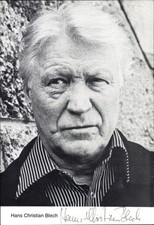 Ak Schauspieler Hans Christian Blech, Portrai...