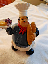 Italian Chef figurine, resin, 7 1/4", Unbranded, Excellent condition