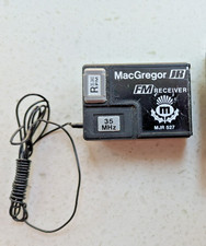 MACGREGOR JR JAPAN REMOTE MJR 527 RC RECEIVER 35 MHZ FM 35.040 crystal