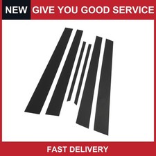6pcs Car Door Pillar Window Trim For Mitsubishi Lancer 2002-2007 Black 6pcs Car Door Pillar Window Trim For Mitsubishi Lancer 2002-2007 Black