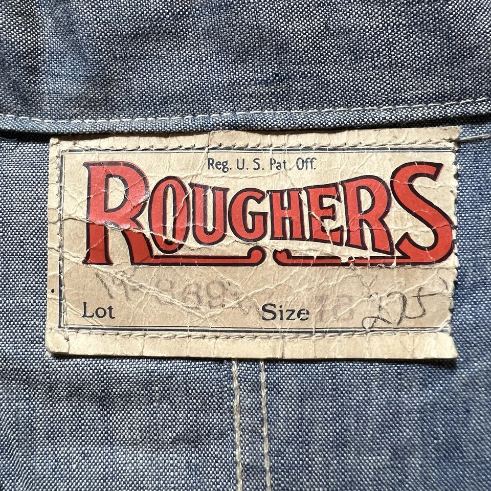 Mono De Colección Años 20 30 Ligero Denim Cambray Roughers Juvenil XL/Mujer XS-S  Foto 3 de 4