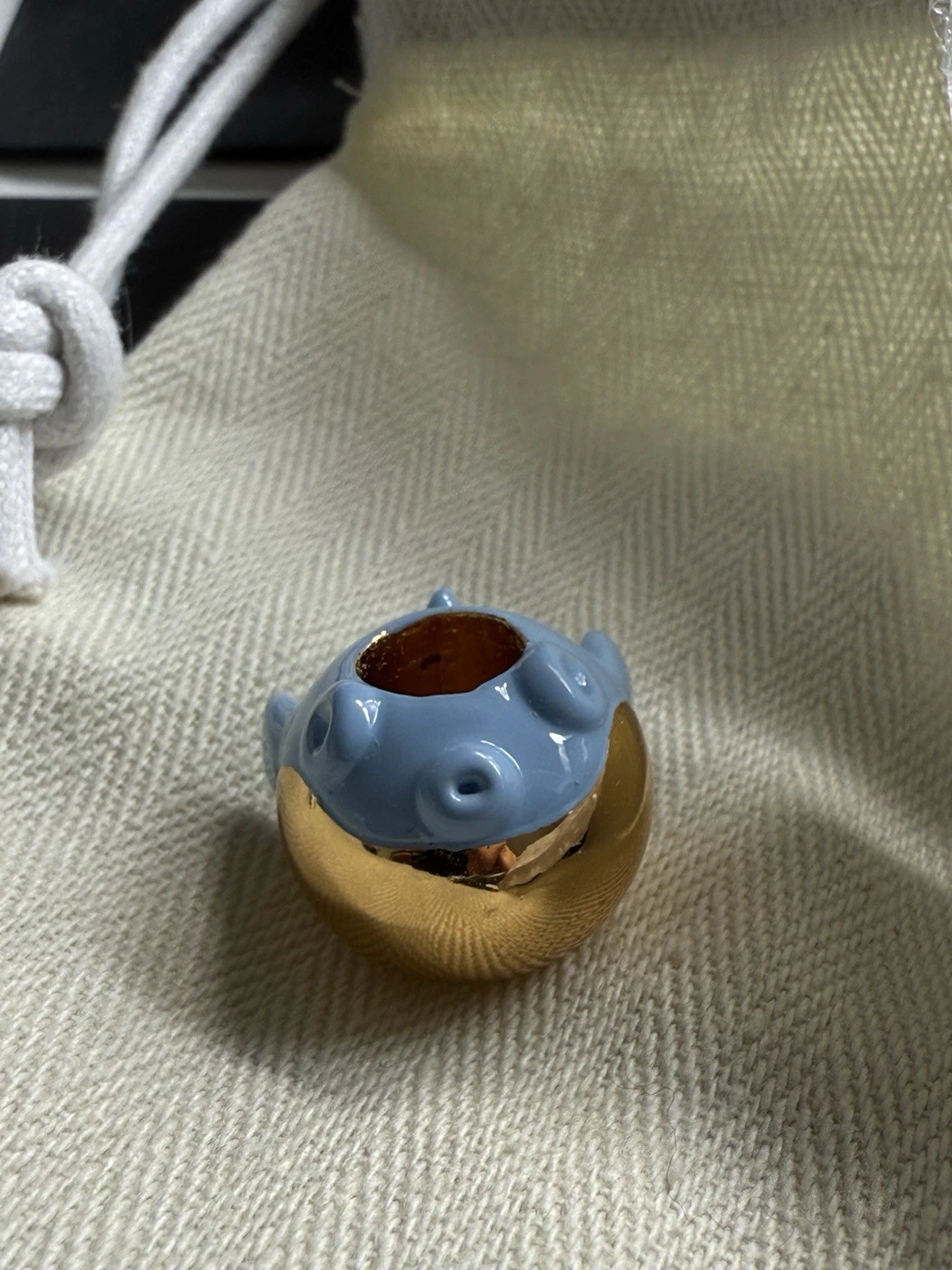 Charm Dadi Pesce Puffer Loewe Nuovo Con Etichetta