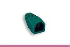 Green Snagless Boot RJ45 50 Pack