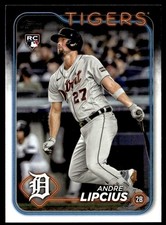 2024 Topps Andre Lipcius Rookie Detroit Tigers #509