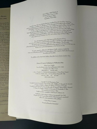 Verve: Die ultimative Überprüfung von Kunst und Literatur, 1937-1960 von M. Anthonioz | PGB - Bild 7 von 12