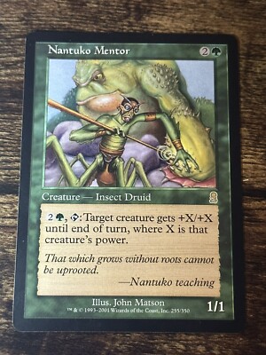 NANTUKO MENTOR MTG Magic Cards NM-M ODYSSEY RARE | eBay NANTUKO MENTOR MTG Magic Cards NM-M ODYSSEY RARE | eBay