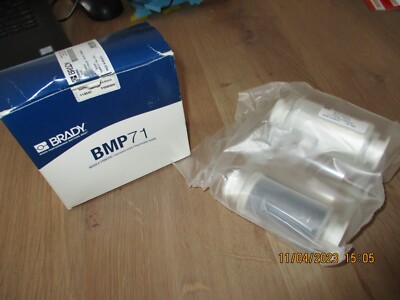 Brady BMP71 114547 black schwarz  M71-R60009 cartidge NEU