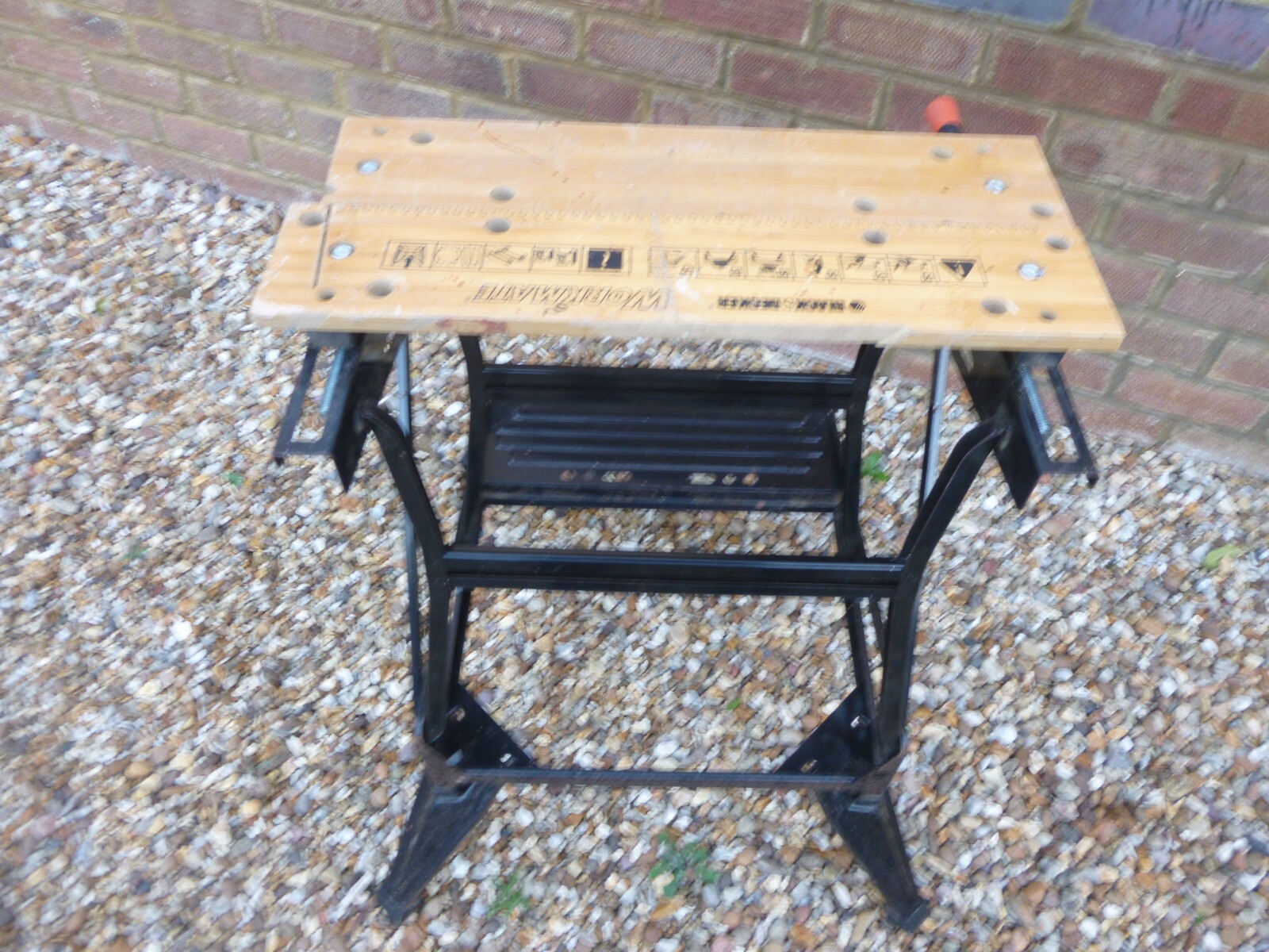 HANDY BLACK & DECKER WORKMATE / WORK BENCH FOLD AWAY eBay