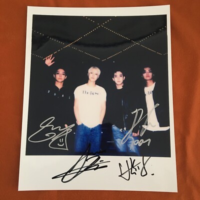 TheRose 直筆サイン入りポスター THE ROSE Photo Poster 8*10 Autographs SIGNED K-POP