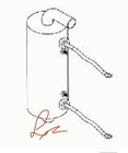 (B3) Watkins Low Flow Tank Style Heater 4KW 240V Caldera Spa Hot Tub 024001