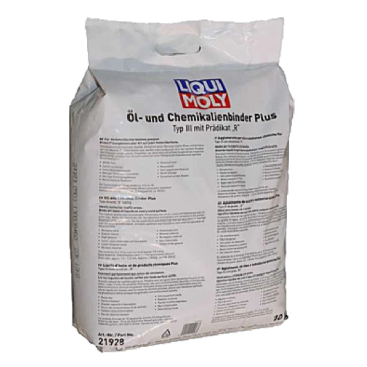 LIQUI MOLY GMBH LIQUI MOLY Öl- und Chemikalienbinder Plus / 2x 10 kg Beutel 20 kg Ölbindemittel