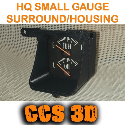 <!--F#f_0-->HQ GTS Gauge Surround/Housing suit TWIN or SINGLE oil temp fuel bat holden<!--F/-->