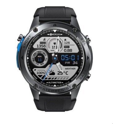 Zeblaze Stratos 2 Ultra GPS robuste Smart Watch Compass Barometric Altimeter