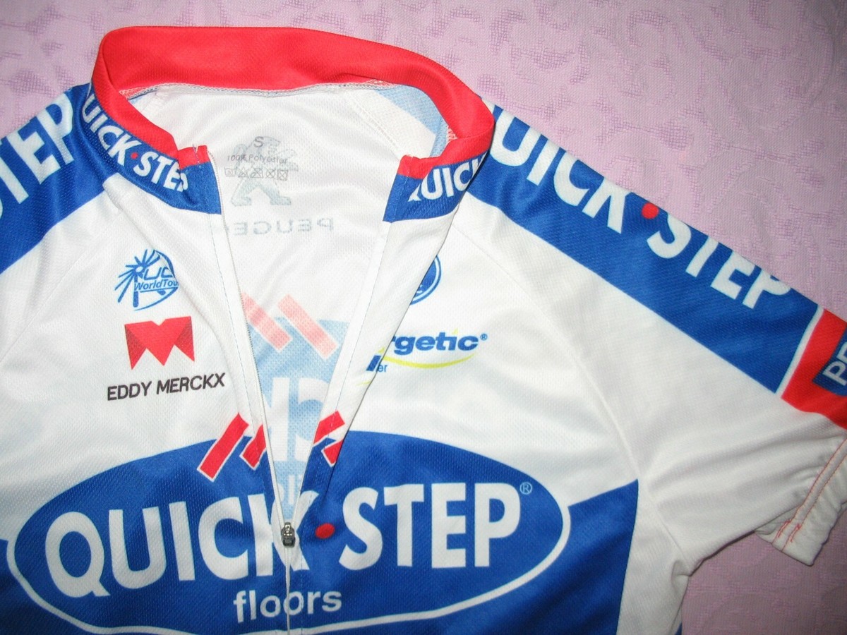 Maillot Vélo Rétro Quick Step Eddy Merckx UCI Vermarc - Taille XXXL - Occasion