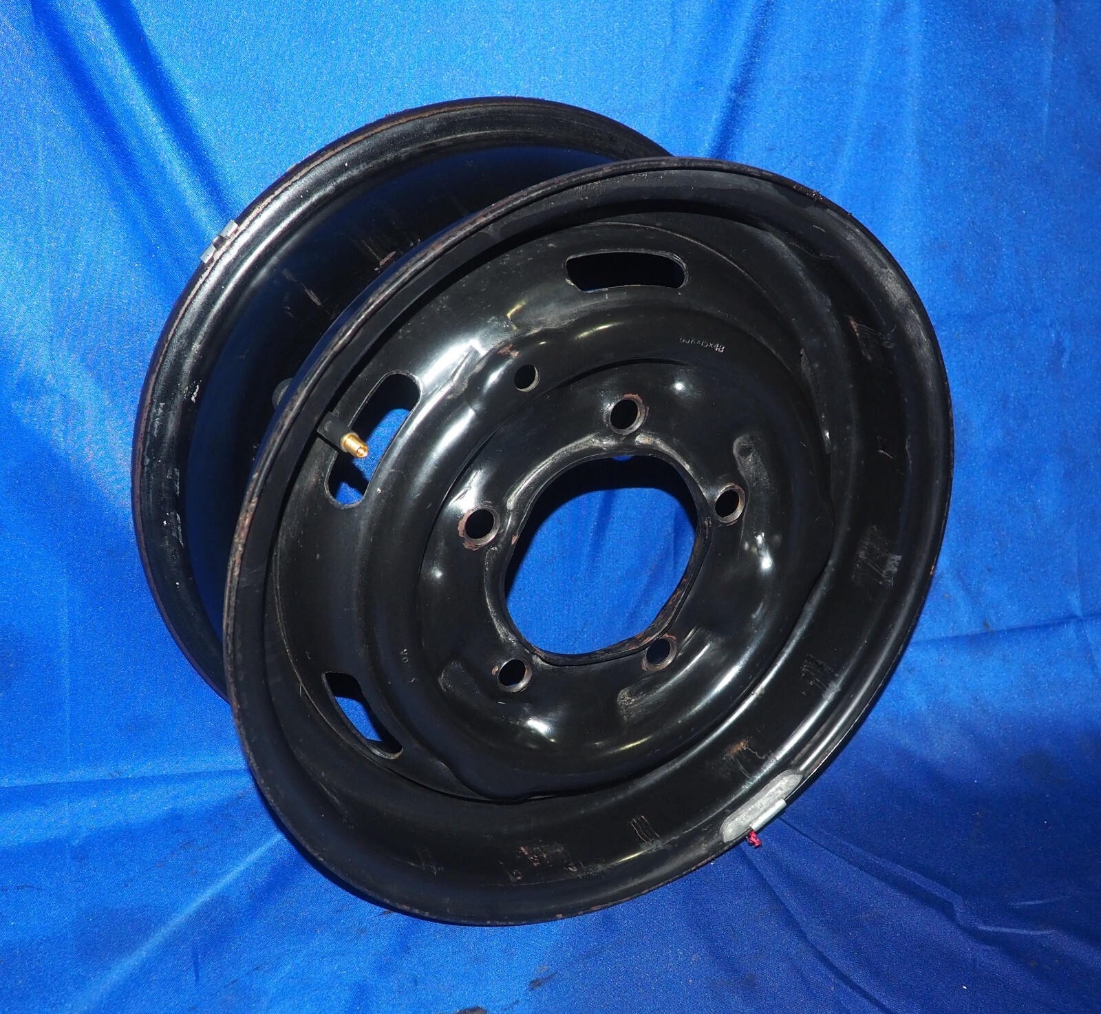 1965-1980 Rolls Royce Silver Shadow & Wraith II Steel Wheel Rim 15x6 OEM