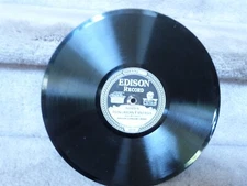 VTG Edison Diamond Record 50163-R HUNGARIAN FANTASIA & CARNIVAL DANCE 9 3/4"