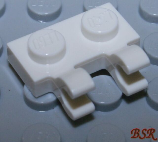 LEGO 30 x Scharnier Clip neuhell grau Light Bluish Gray Plate Modified 1x2 63868