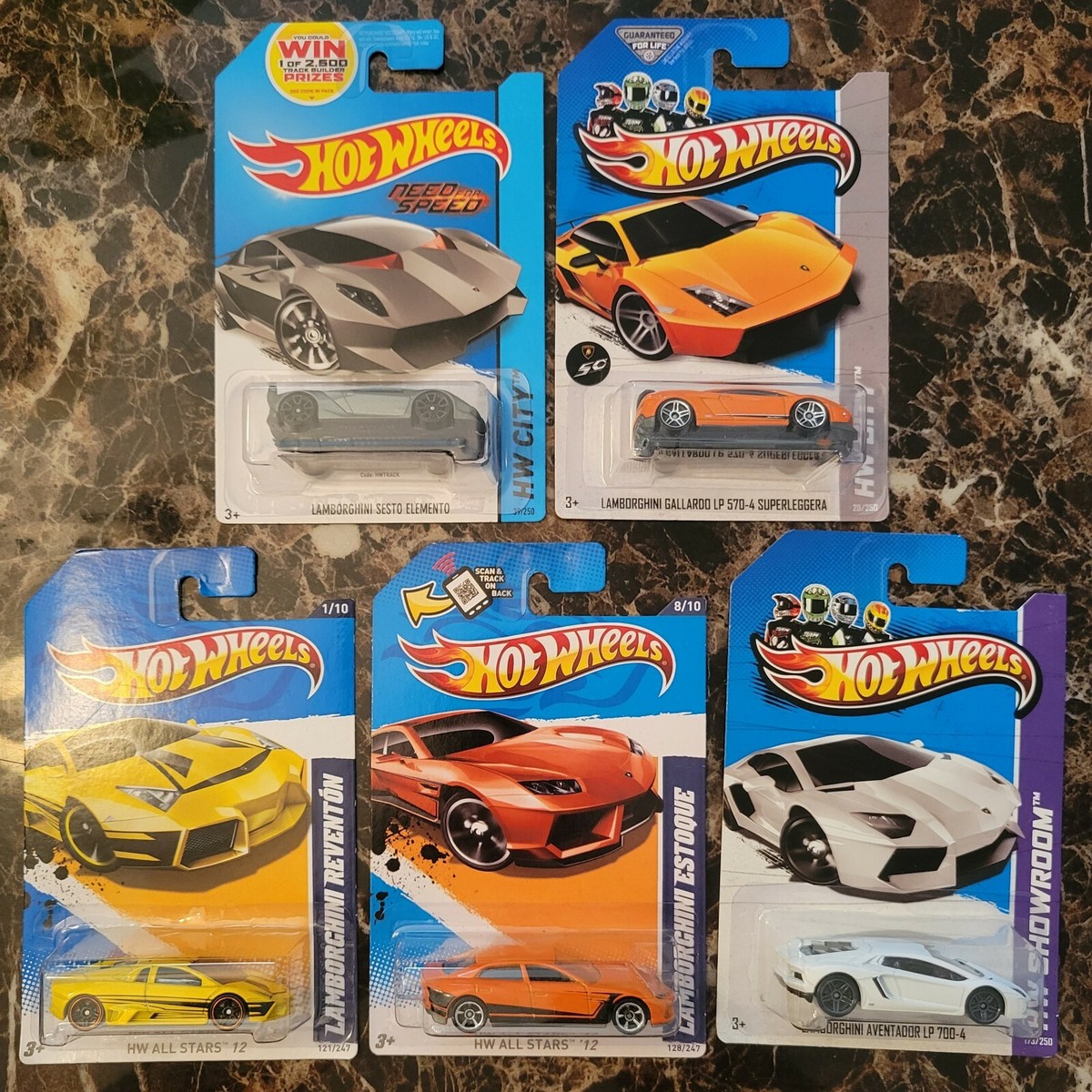 Hot Wheels 6台セット Lamborghini Benz amg Hot Wheels Lamborghini Walmart Exclusive Full Set Of 6￼ | eBay