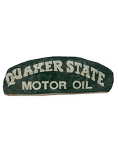 QUAKER STATE MOTOR OIL GAS OIL STATION Hat Cap “has hole In top” ac