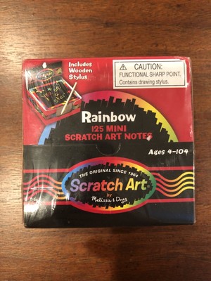 melissa and doug scratch art mini notes