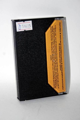 BRUCE LEE GIOCO USATO BUONO STATO ATARI XL 800 VERSIONE INGLESE UK PAL FR1 58605 - Foto 2 di 4