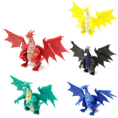 Articulated Miniature Dragon Figure Japanese Blind Box Capsule