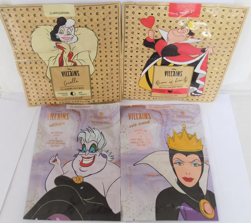 Catrice Cruella, Queen of hearts, Ursula, Evil Queen Masks Set - Bild 2 von 2