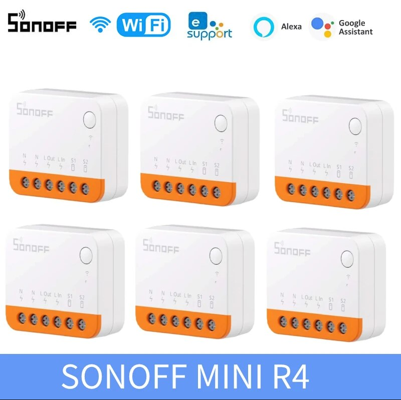 SONOFF MINI R4 Wifi Switch Module Wi-Fi 2 Way Switch Smart Home Module Wi-Fi
