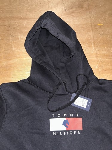 Tommy Hilfiger Hoodie, Size Medium, Black, New With Tags - Picture 6 of 8