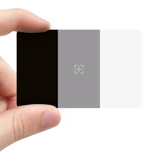 Carta colore bilanciamento bianco grigio 24, DUO: carte di medie dimensioni e 3x2 colori - Foto 4 di 7