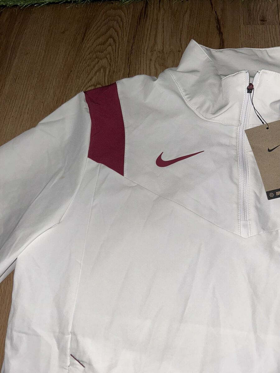 ウェア NIKE FORCE short sleeve warm up jacket Nike Air Warmup Jacket Men XL Black Full Zip Track Short