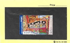 Australia 2001 Colour My day $1.50 Single with Tab Used