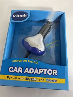 NEW VTech Car Adaptor | Use with all compatible VTech Products Mobigo V-Reader