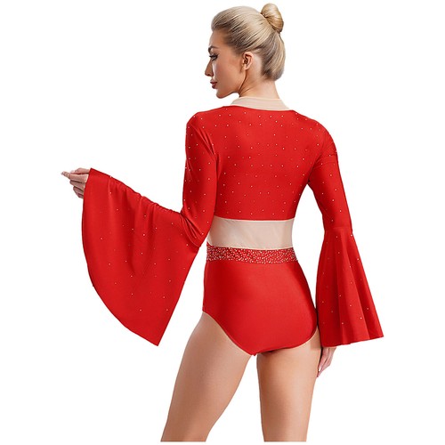 Costumi Donna Concorso Body Abiti Contemporanei Danza Pratica Festa - Foto 12 di 60