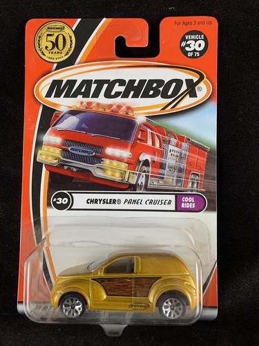 2002 MATCHBOX - TO THE RESCUE! - CHRYSLER PANEL CRUISER - COOL RIDES - #30/75 - Picture 2 of 7