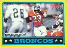 1986 Topps - C* on Copyright Line #111 Sammy Winder