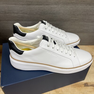 Cole Haan Men's Grandpro Topspin Sneaker, Optic White Size