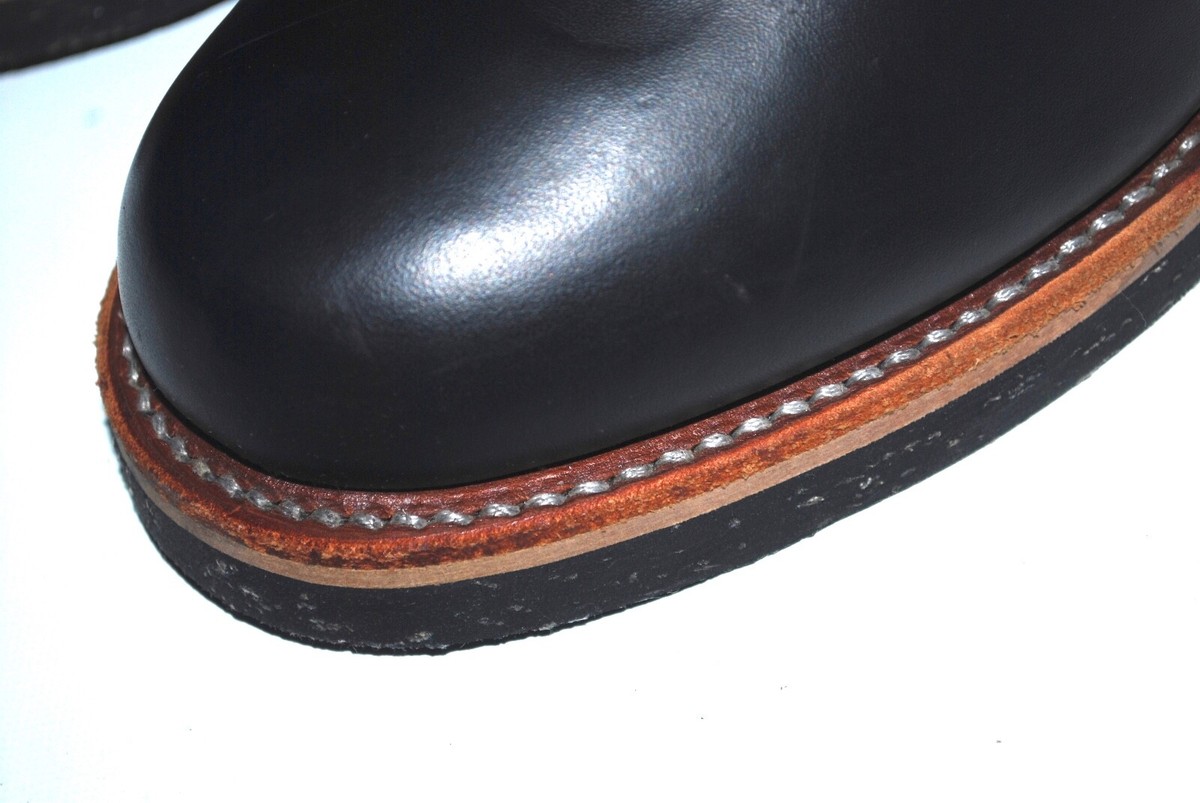 THE REAL McCOY'S by CHIPPEWA HORSEHIDE ENGINEER BOOTS. US Men 7.5