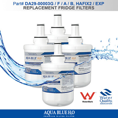 4X SAMSUNG Compatible  rfc1100a  DA29-00003F, A, B FRIDGE WATER FILTER FREESHIP