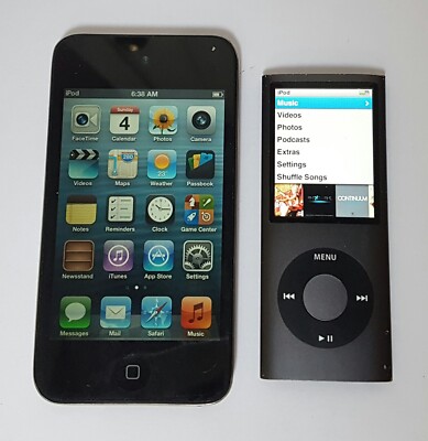 Apple iPod Touch 4th Generation 8GB A1367 & Nano 4th A1285