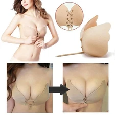 Silicone Push-Up Strapless Backless Self-Adhesive Gel Adjustable Bra - US Seller