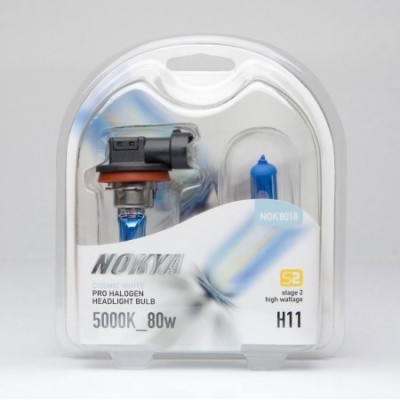 Nokya Fog light Bulbs H11 (Pair) - 12'+ FIAT 500 (ALL)/ Dodge Dart